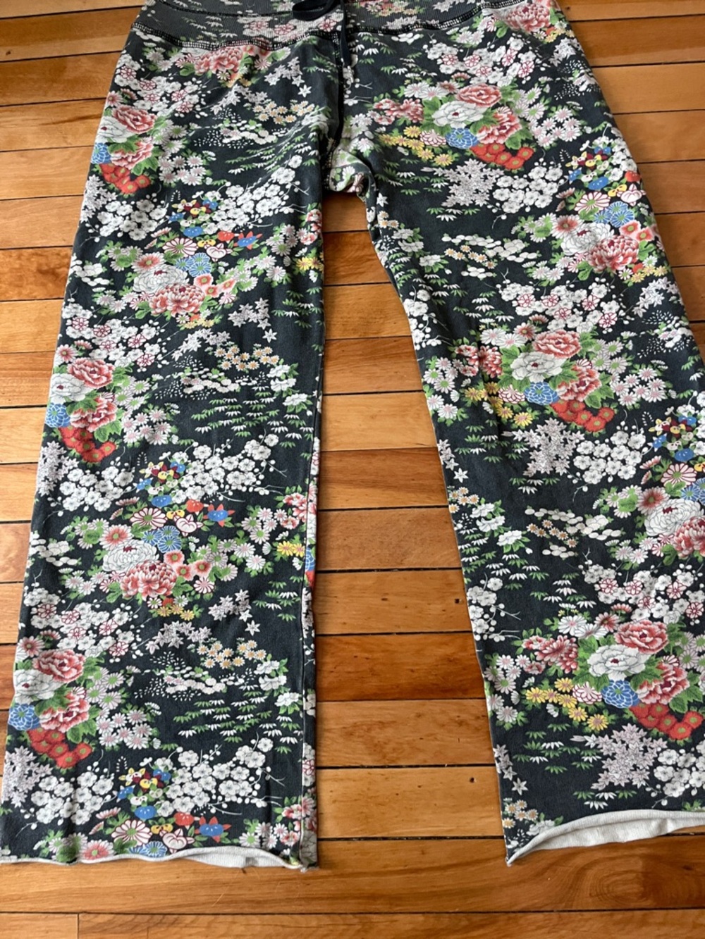Lucky Brand Floral Sweatpants - Picture 2 of 8